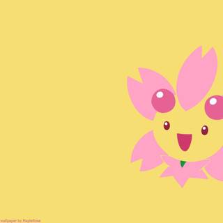Cherrim HD wallpaper