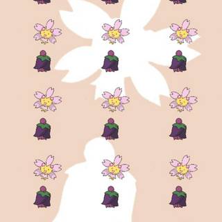 Cherrim HD wallpaper