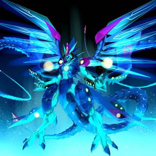 Number 62: Galaxy-Eyes Prime Photon Dragon wallpaper