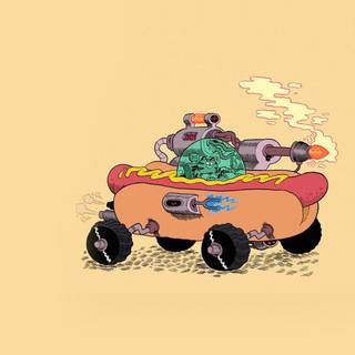 Hot Dog Day wallpaper