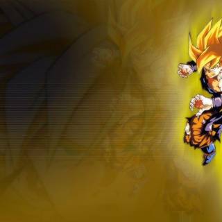 Goku Super Saiyan 3 blue and gold wallpaper