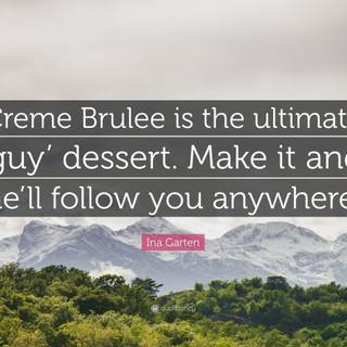 Creme brulee wallpaper