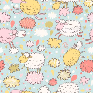 Cute pattern desktop wallpaper