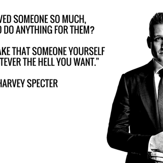 Harvey Specter quotes wallpaper