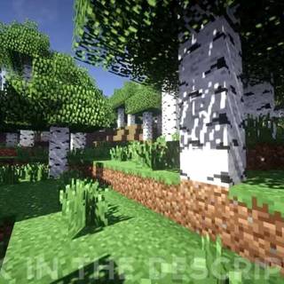 Background minecraft HD