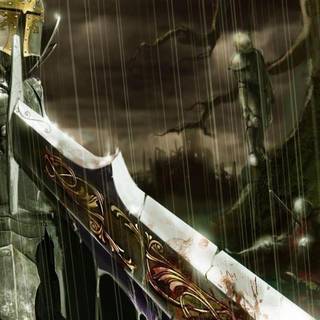 Knight sword wallpaper