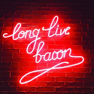 Neon sign wallpaper
