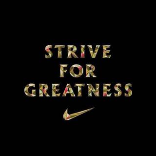 Strive for greatness wallpaper
