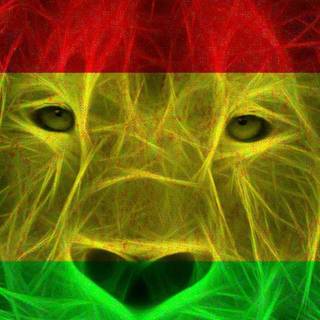 Reggae lion wallpaper