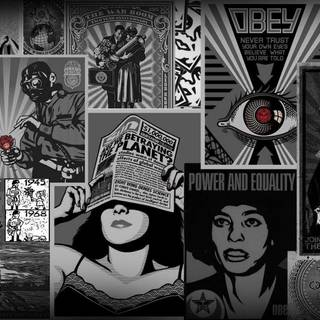 Obey art wallpaper