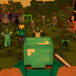 Minecraft cool background