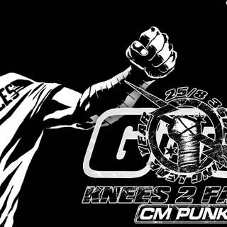 Cm punk wallpaper best in the world logo
