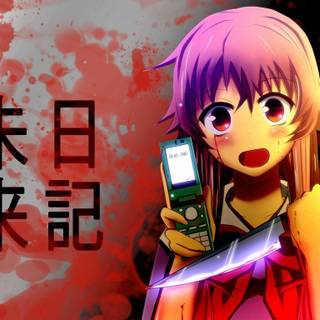 Mirai nikki HD wallpaper