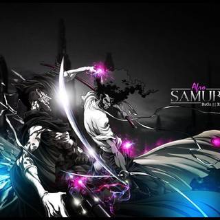 Anime samurai HD wallpaper