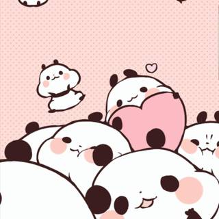 Kawaii panda backgrounds