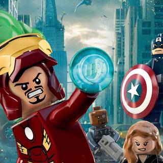 Lego avengers HD wallpaper