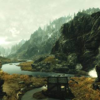 1080p desktop wallpaper HD skyrim