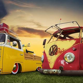 Volkswagen bus wallpaper