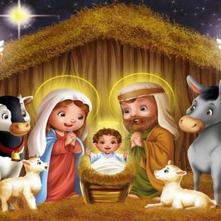 Baby Jesus Christmas wallpaper