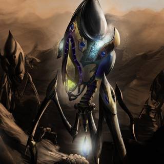 Starcraft 2 wallpaper protoss