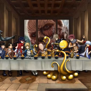 The last supper HD wallpaper