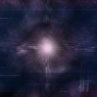 Blue techno wallpaper