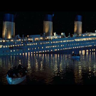 Titanic sinking wallpaper