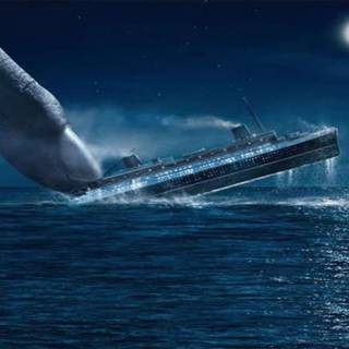 Titanic sinking wallpaper