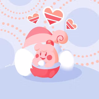 Happiny HD wallpaper