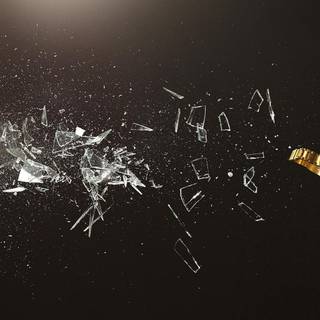 Glass broken wallpaper full HD