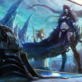 Elfa warcraft wallpaper