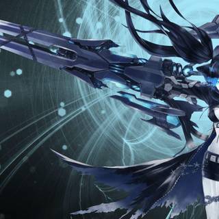 Wallpaper Black Rock Shooter
