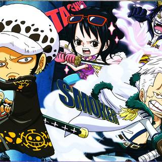 One piece chibi wallpaper