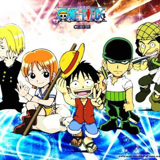 One piece chibi wallpaper