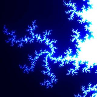 Blue and red fire wallpaper