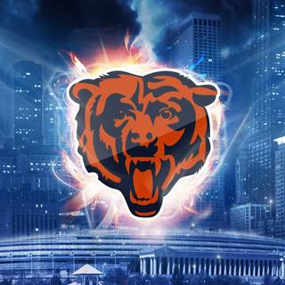 Chicago Bears logo wallpaper