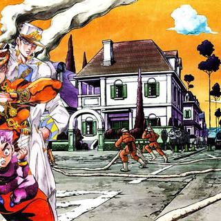 Jojo bizarre adventure background