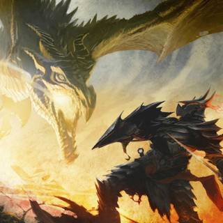 Skyrim dragonborn wallpaper HD