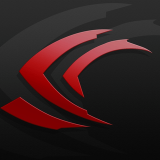 Nvidia red wallpaper