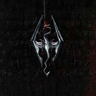 Skyrim wallpaper symbol
