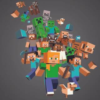 Minecraft ps3 background