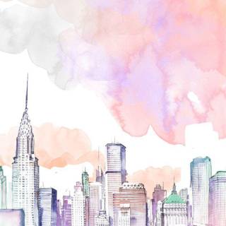 Pastel watercolor background