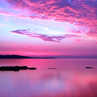 Pink sunset wallpaper desktop