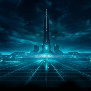 Tron the grid wallpaper