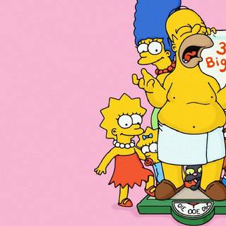 Wallpaper the simpson