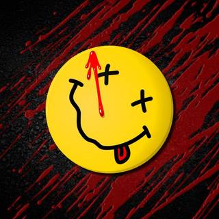 Nirvana wallpaper logo