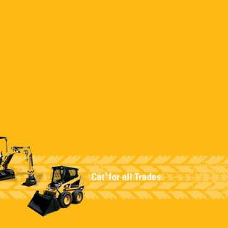 Caterpillar logo wallpaper