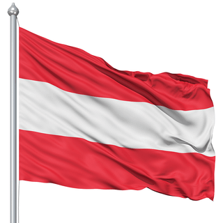 Austria flag wallpaper