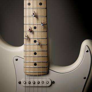 Fender stratocaster guitar wallpaper