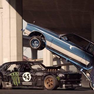 Hoonigan drift background